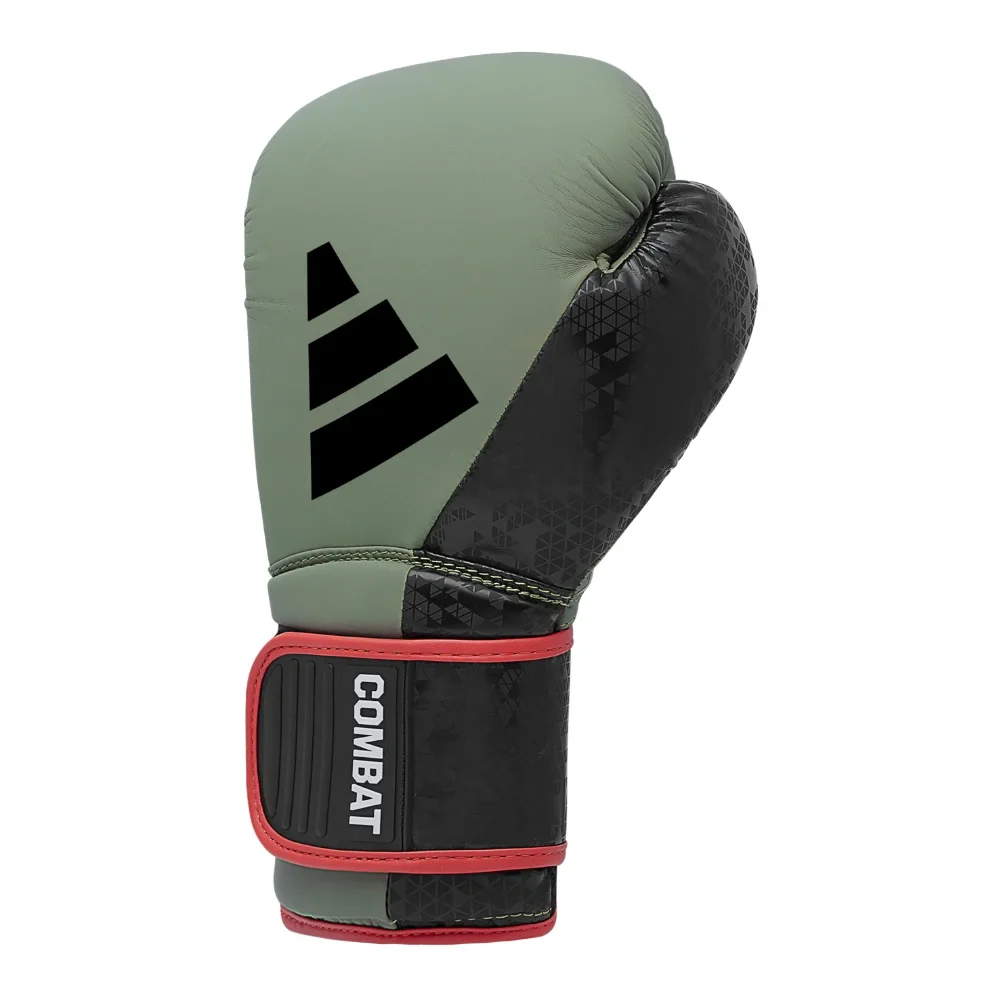 Adidas Bokshandschoenen Combat 50 Khaki/Zwart - Image 3