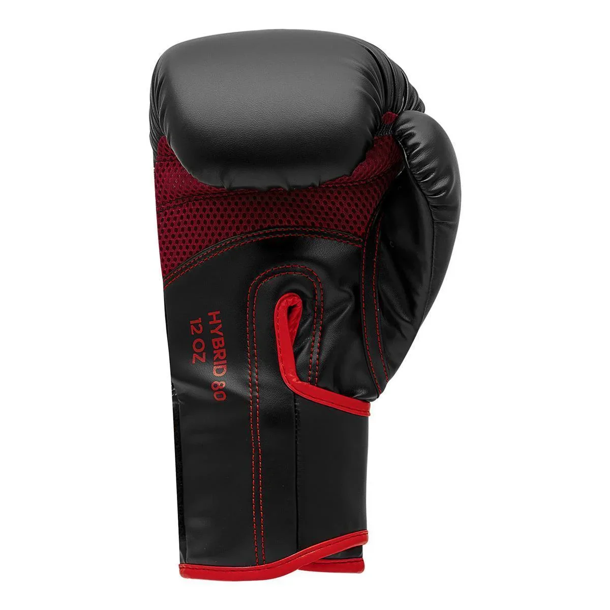 Adidas Bokshandschoenen Hybrid 80 Zwart/Rood - Image 5