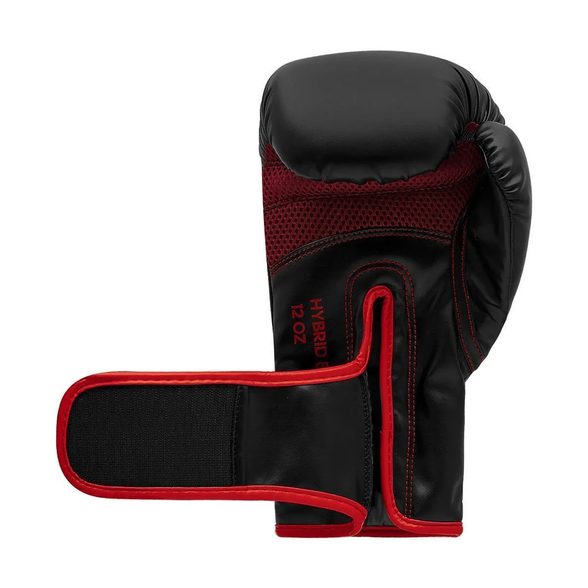Adidas Bokshandschoenen Hybrid 80 Zwart/Rood - Image 6