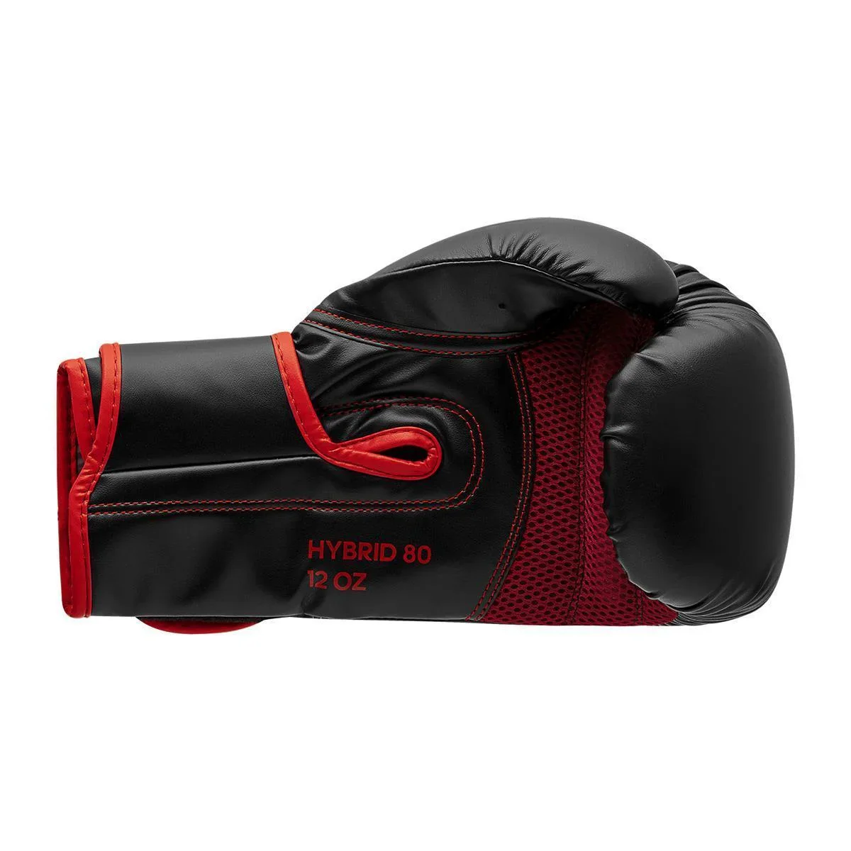Adidas Bokshandschoenen Hybrid 80 Zwart/Rood - Image 8