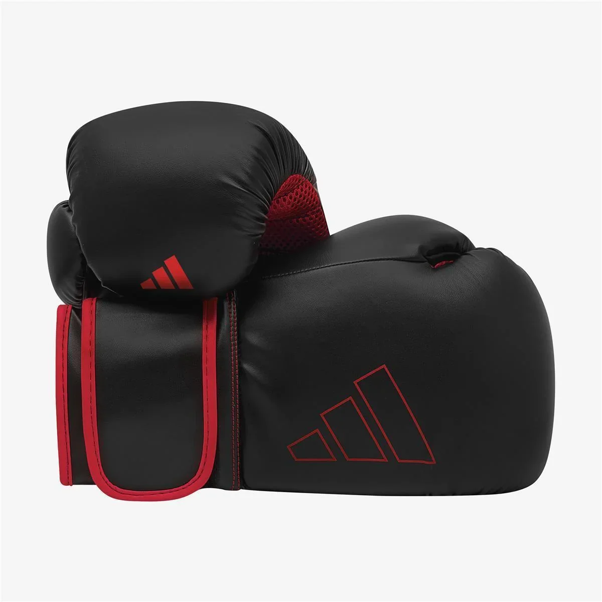 Adidas Bokshandschoenen Hybrid 80 Zwart/Rood - Image 9