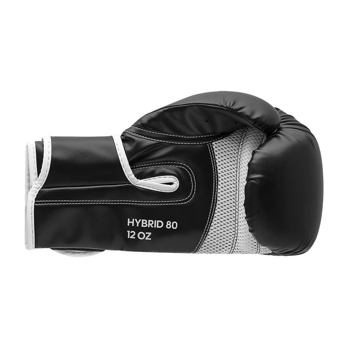 Adidas Bokshandschoenen Hybrid 80 Zwart/Wit - Image 8