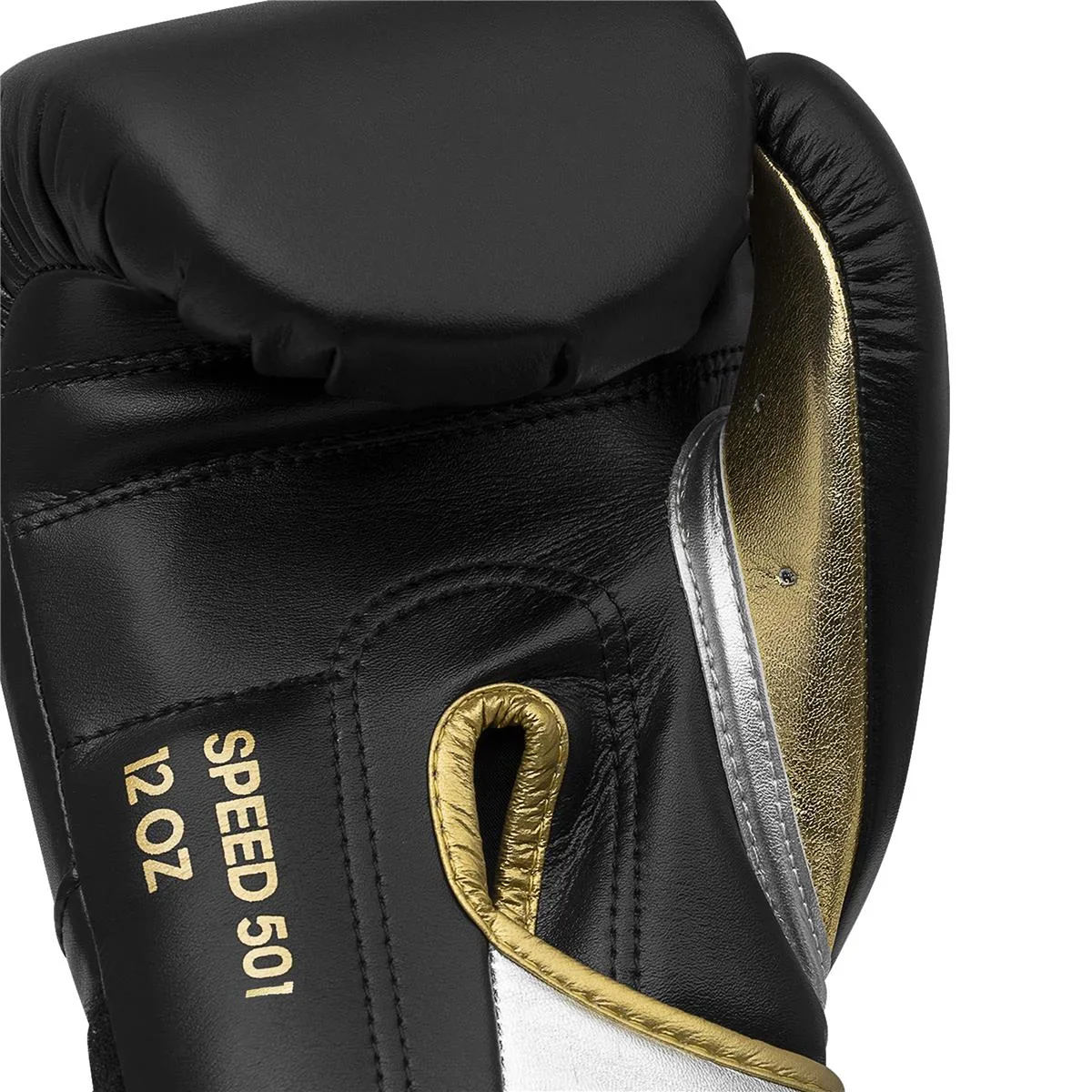 Adidas Bokshandschoenen Speed 501 Zwart/Goud - Image 6