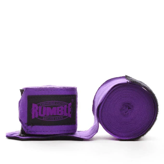 Rumble Bandage Boksen 3 Paar - 4 Meter - Roze/Wit/Paars - Image 4