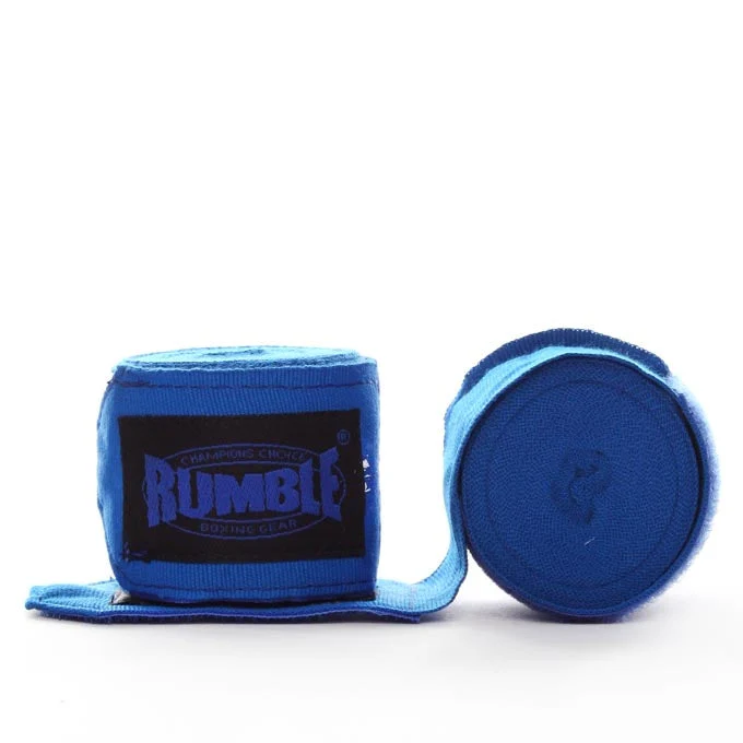 Rumble Bandage Boksen 3 Paar - 4 Meter - Baby Blauw/Blauw/Navy - Image 3