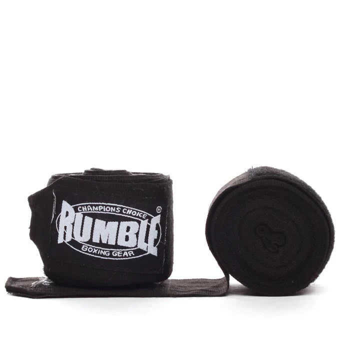 Rumble Bandage Elastisch Zwart 460cm - Image 2