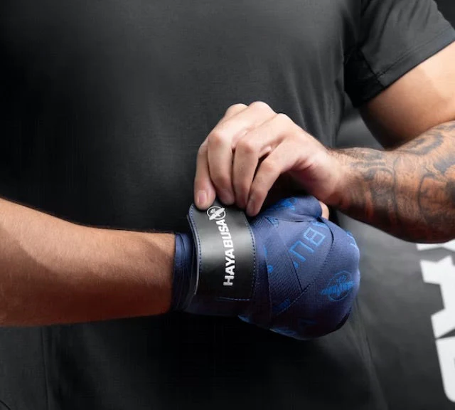 Hayabusa Bandage DeLuxe Blauw - Image 5