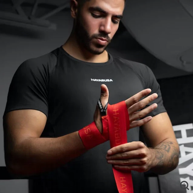 Hayabusa Bandage DeLuxe Rood - Image 2