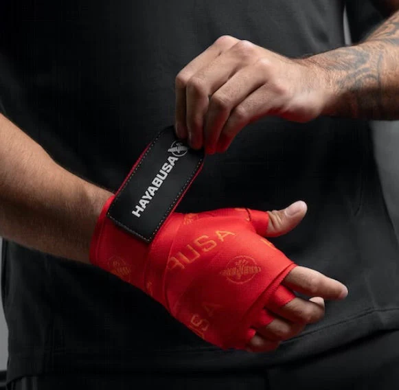 Hayabusa Bandage DeLuxe Rood - Image 3