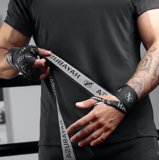 Hayabusa Bandage DeLuxe Zwart - Image 4