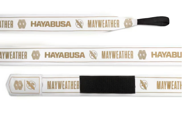 Hayabusa Bandage Mayweather Stretch Wit/Goud - Image 2