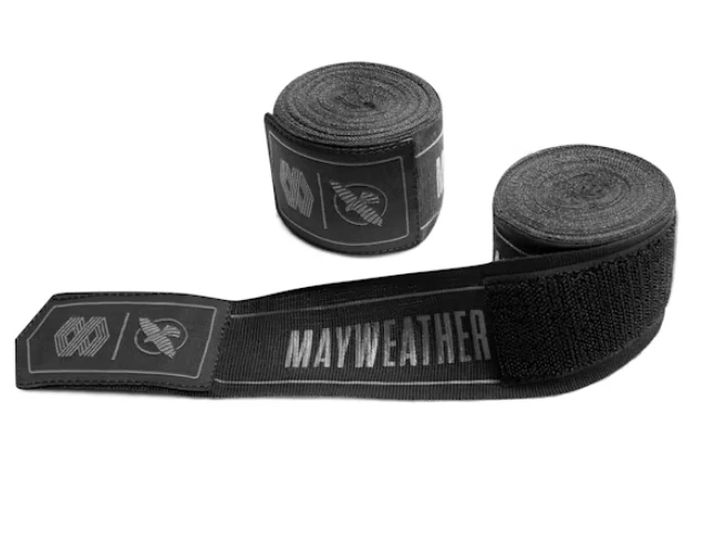 Hayabusa Bandage Mayweather Stretch Zwart/Grijs - Image 3