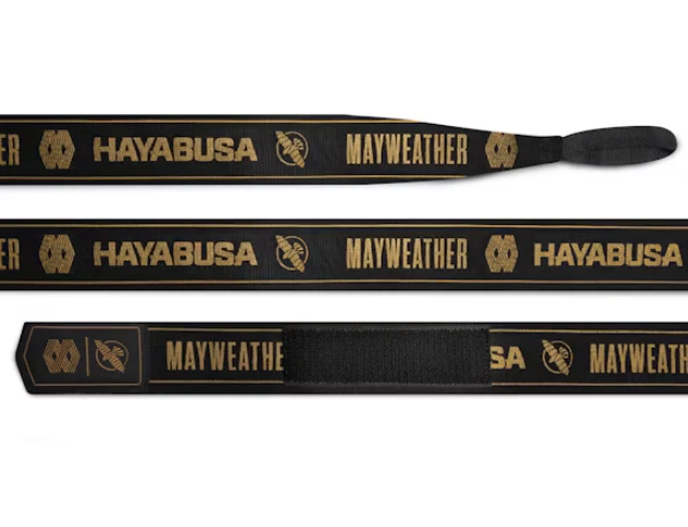Hayabusa Bandage Mayweather Stretch Zwart/Goud - Image 2