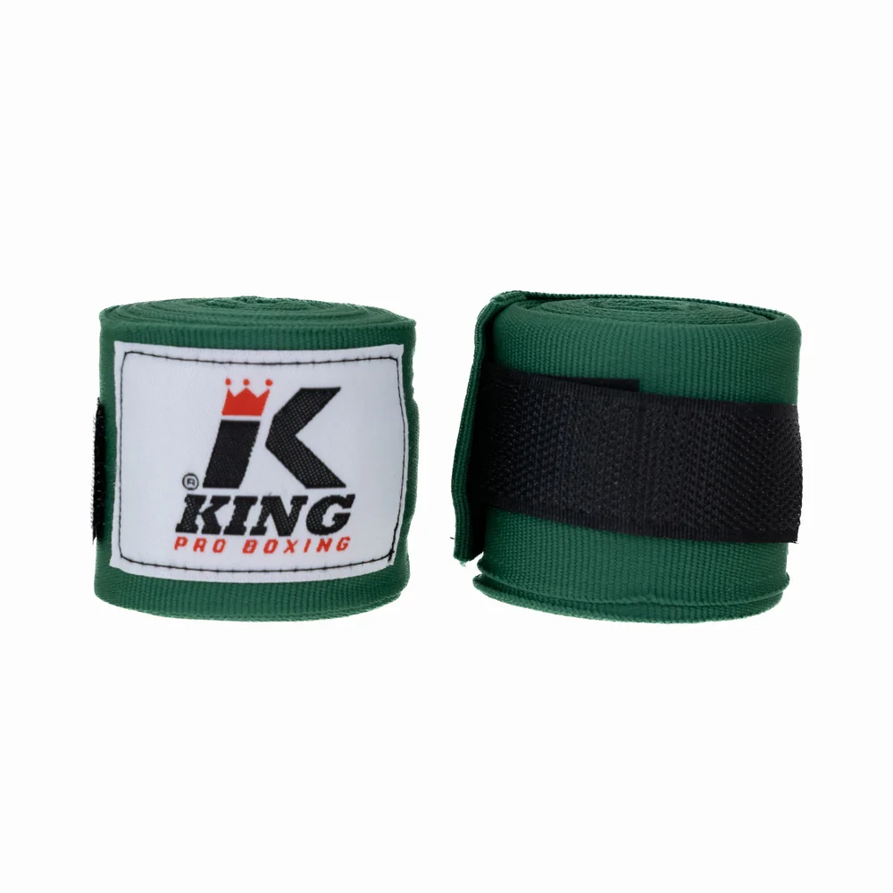 King Pro Boxing Bandage BPC Donker Groen - Image 2