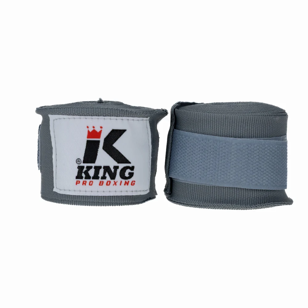 King Pro Boxing Bandage BPC Grijs - Image 2