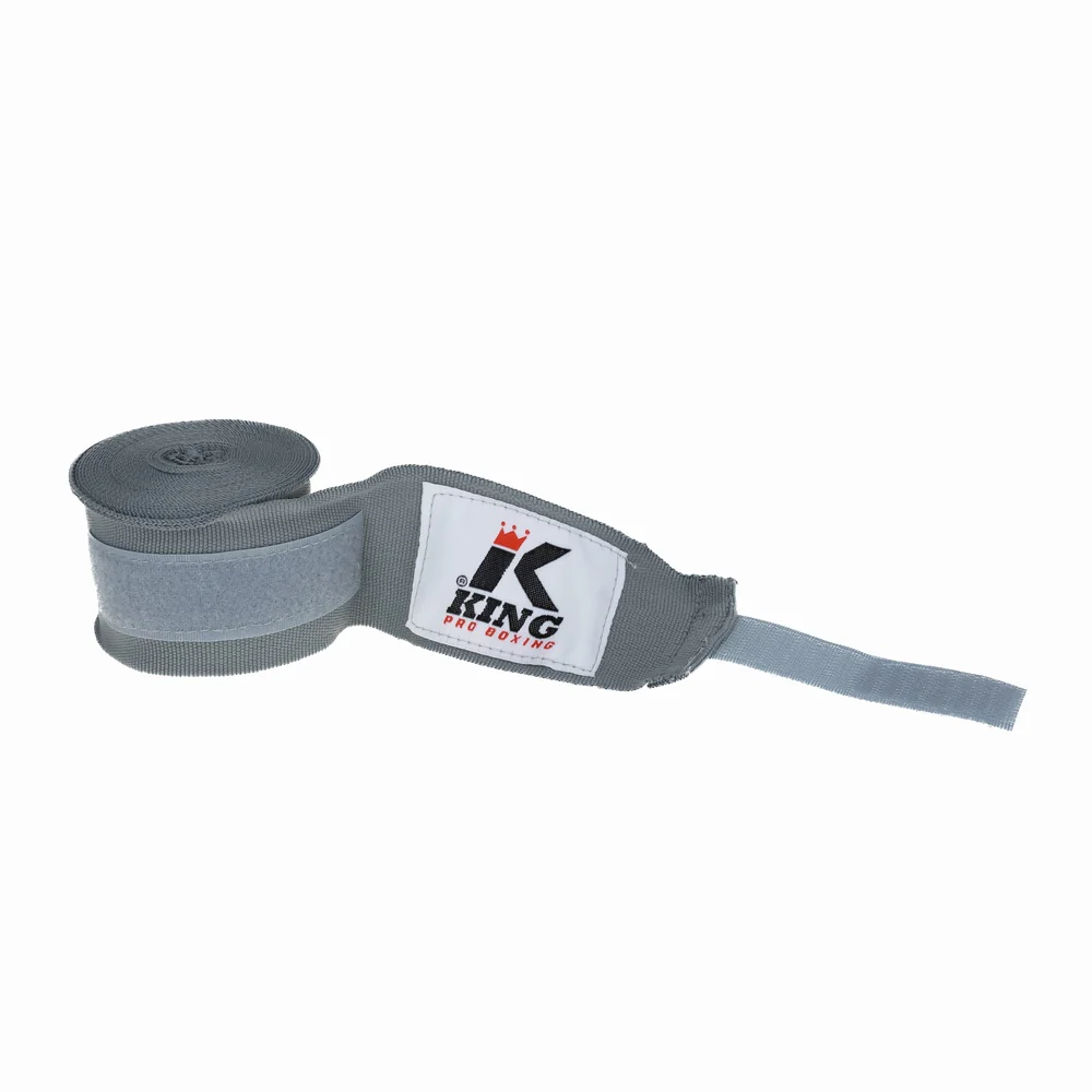 King Pro Boxing Bandage BPC Grijs - Image 3