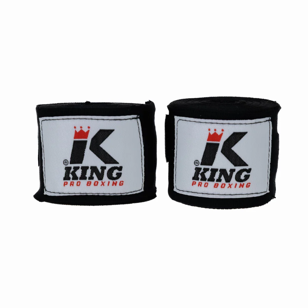 King Pro Boxing Bandage BPC Zwart