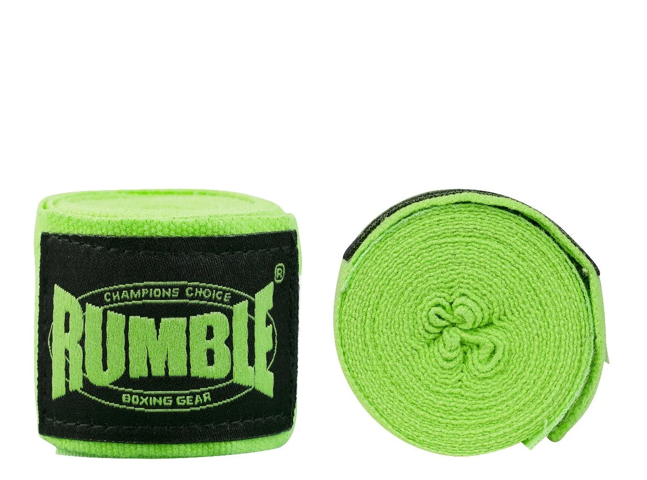 Rumble Bandage Elastisch Junior Neon Groen