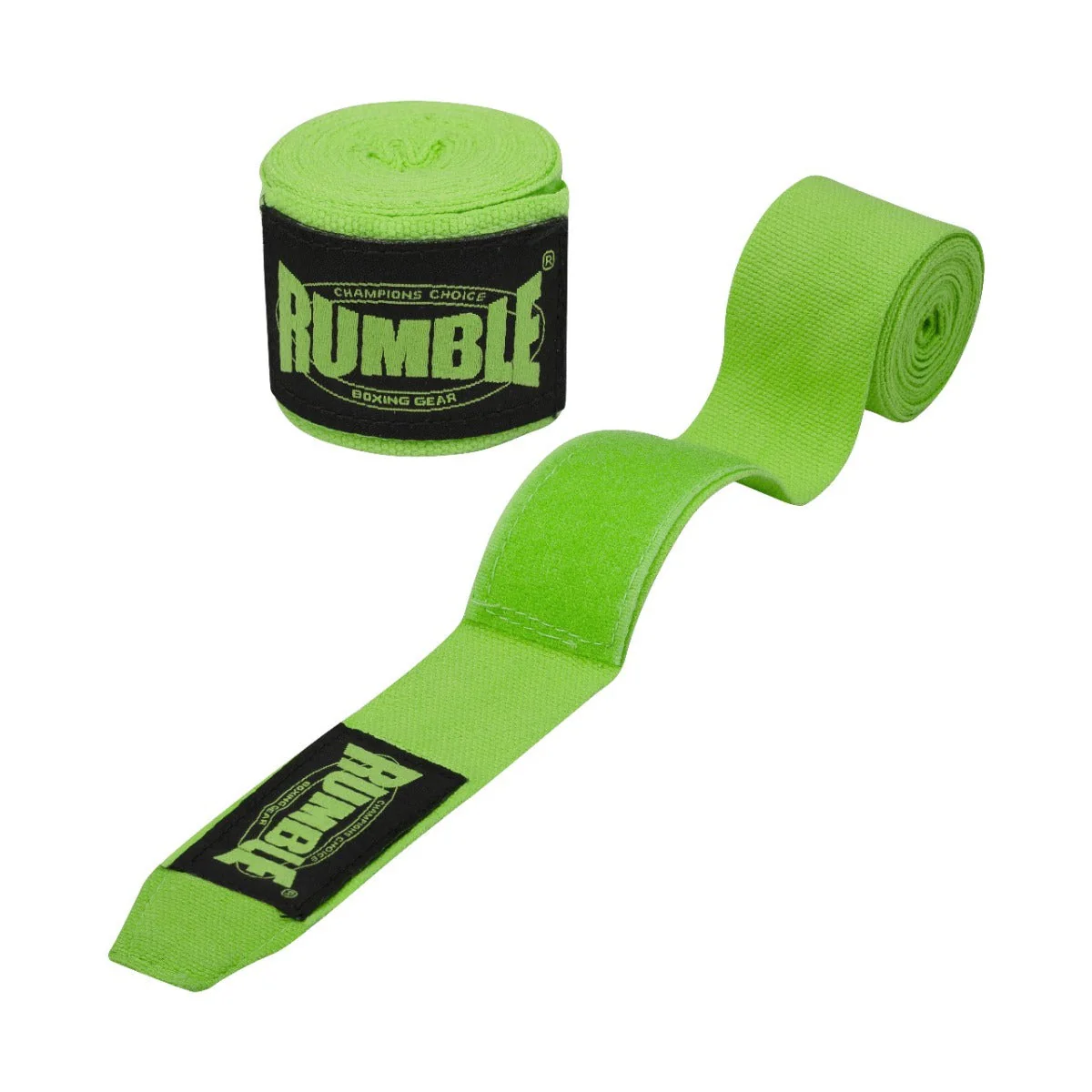 Rumble Bandage Elastisch Junior Neon Groen - Image 3