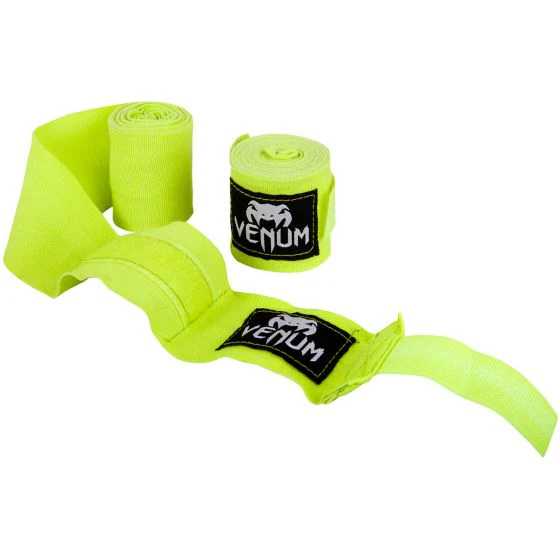 Venum Bandage Neon Geel 4.5 meter - Image 2