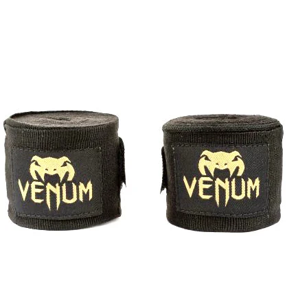 Venum Bandage Zwart/Goud 4 meter