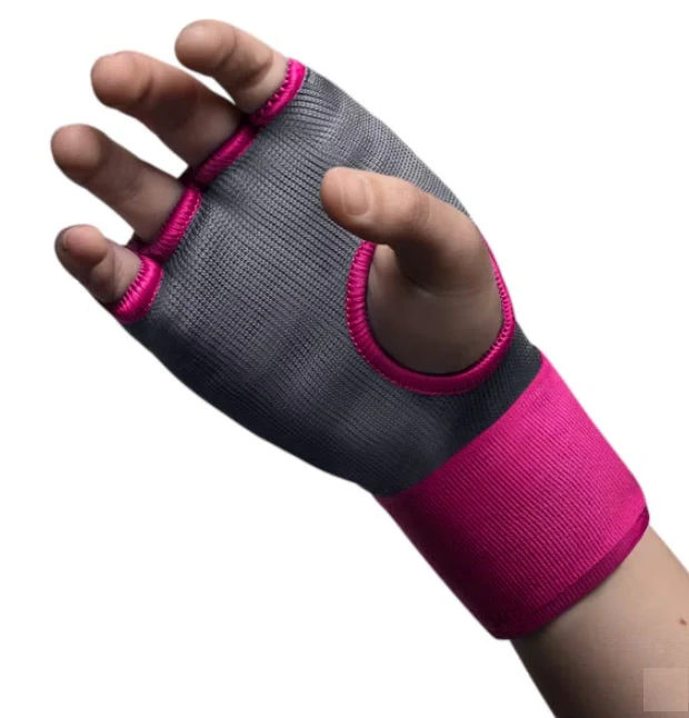 Hayabusa Binnenhandschoen Quick Gel Hand Wraps Grijs/Roze - Image 3
