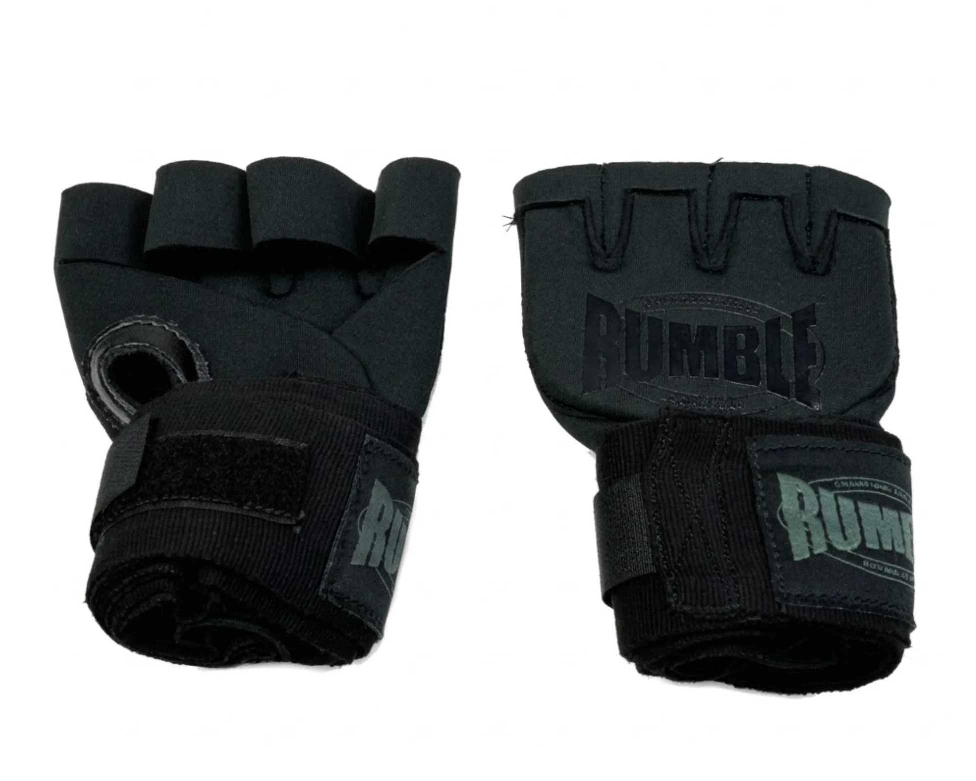 Rumble Binnenhandschoenen met Gel Zwart - Image 2