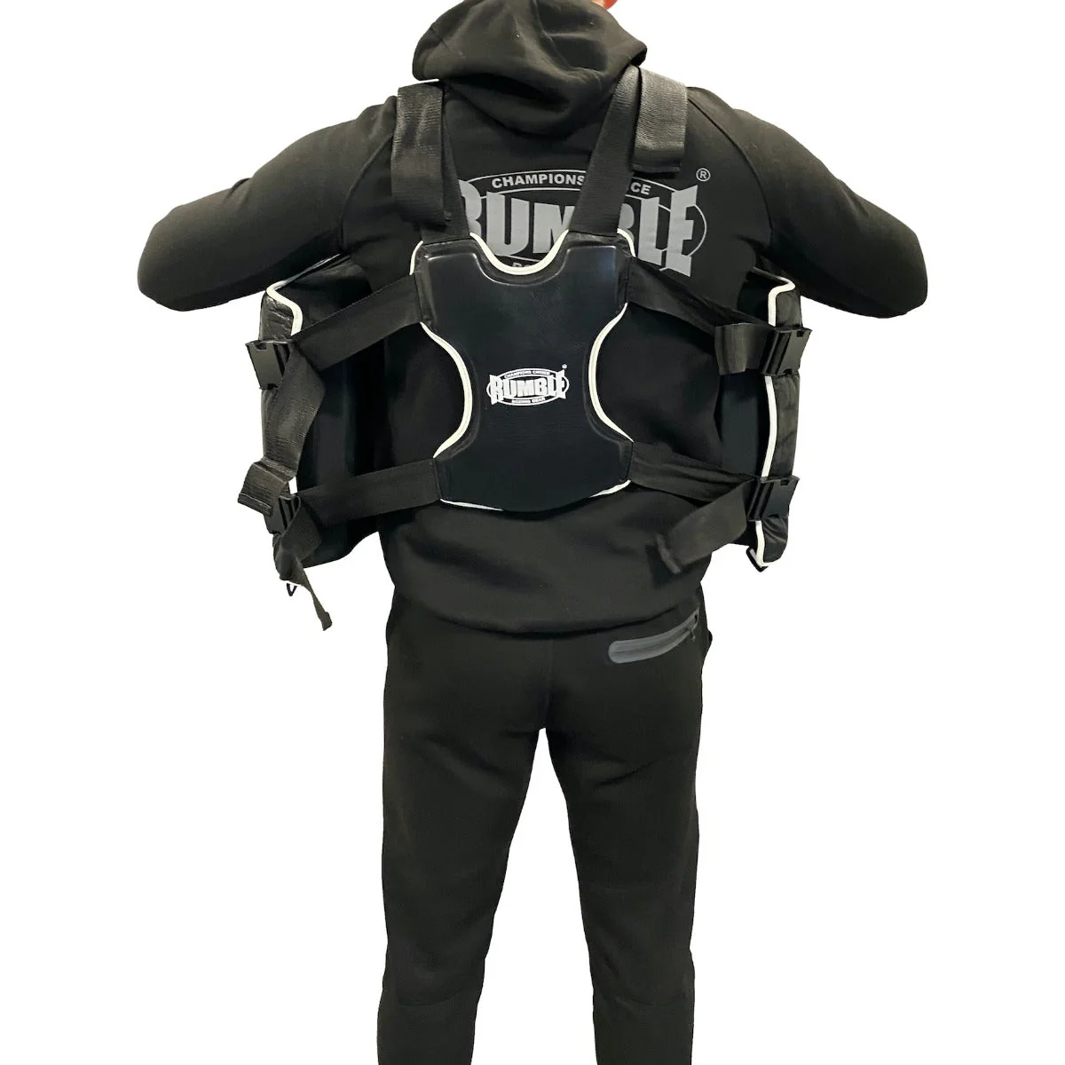 Rumble Body Protector Coach Heavy Leer - Image 4
