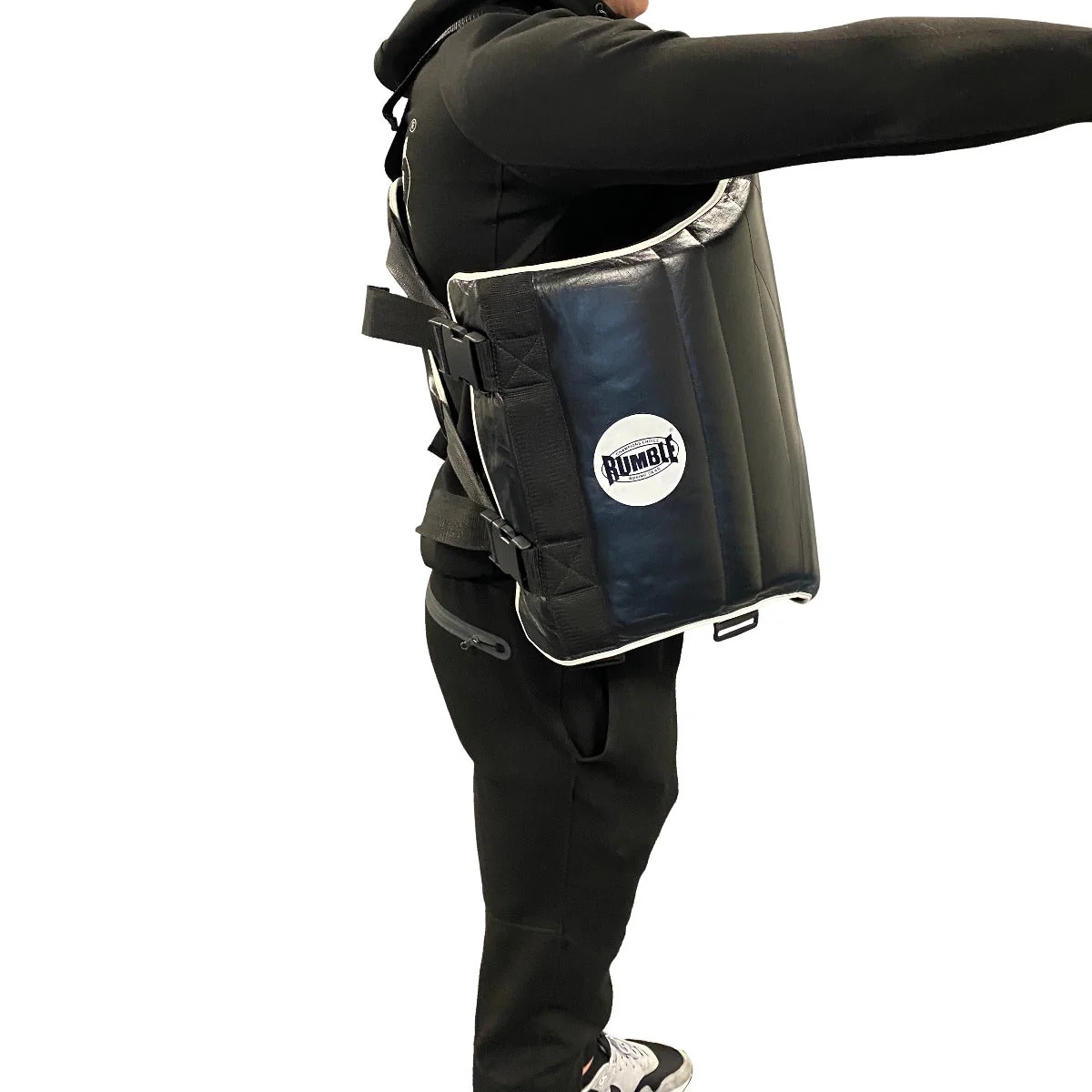 Rumble Body Protector Coach Heavy Leer - Image 5