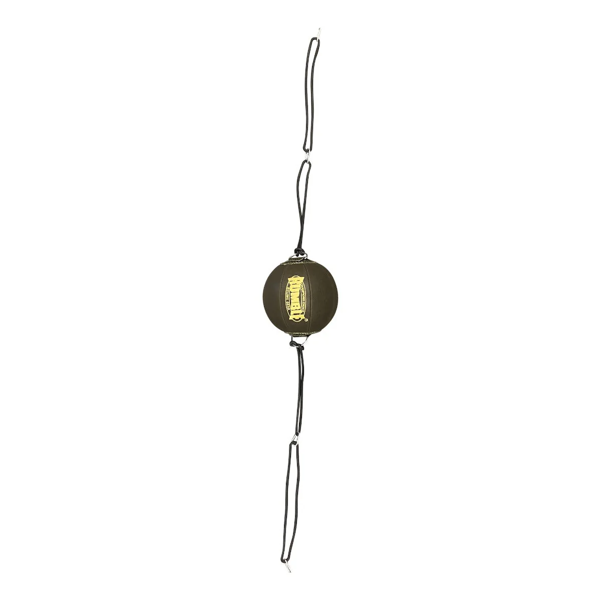 Rumble Boksbal Bruin/Goud Double End Ball leer Metal Ring - Image 4
