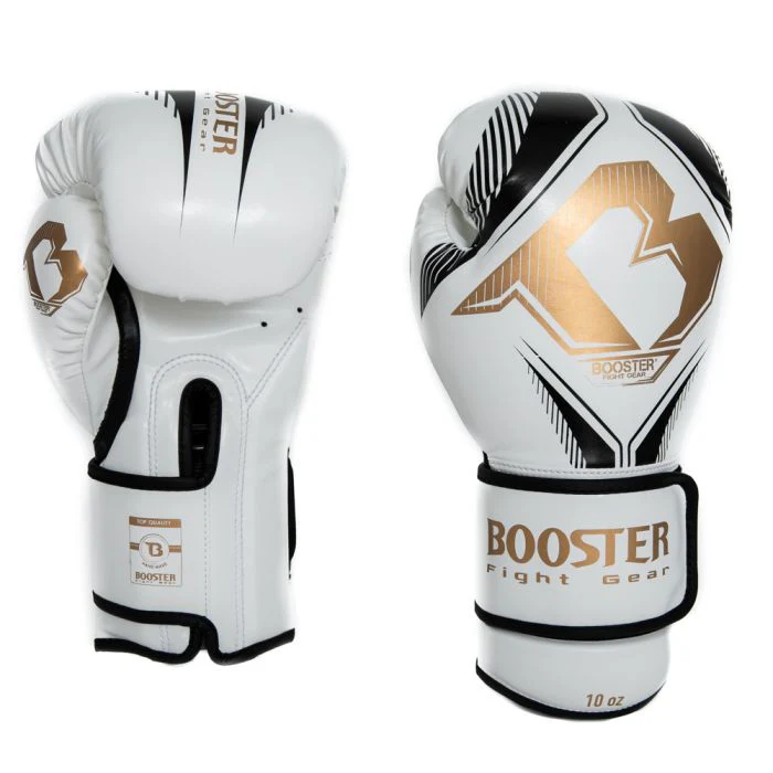 Booster Bokshandschoenen Bangkok Series 2 Wit/Zwart/Goud - Image 2