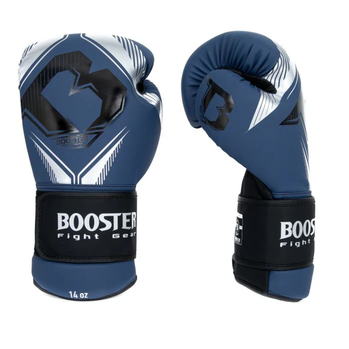 Booster Bokshandschoenen Bangkok Series 4 Blauw/Zwart/Zilver