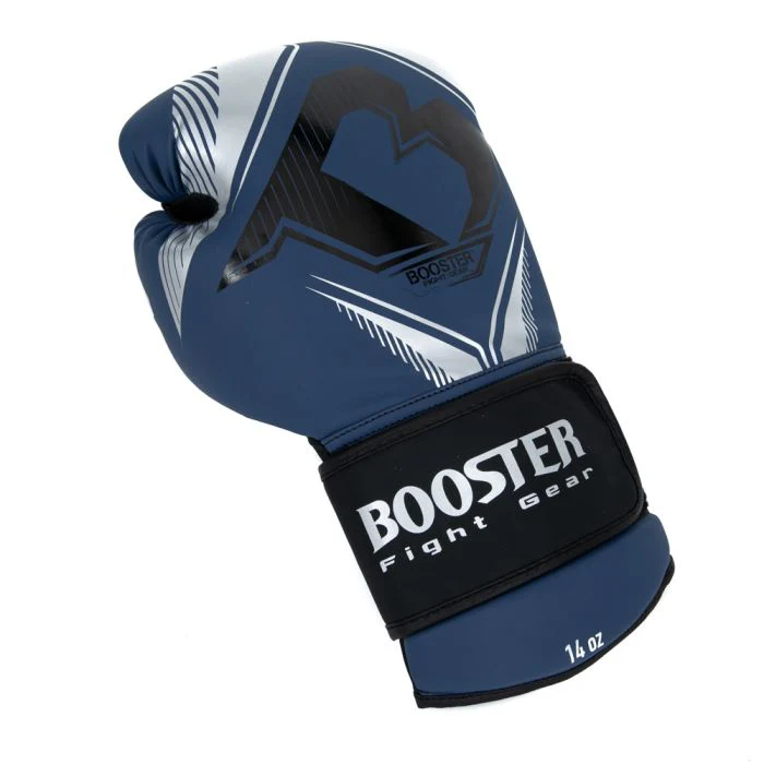 Booster Bokshandschoenen Bangkok Series 4 Blauw/Zwart/Zilver - Image 3