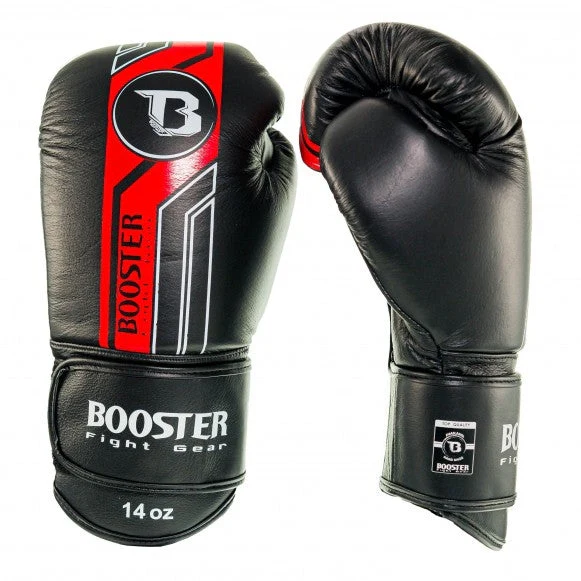 Booster Bokshandschoenen BGL V9 Zwart/Rood - Image 2