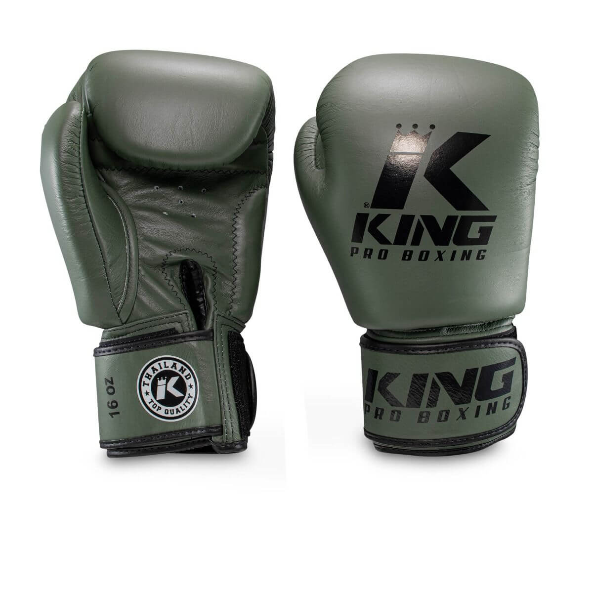 King Pro Boxing Bokshandschoenen BGVL 3 Military