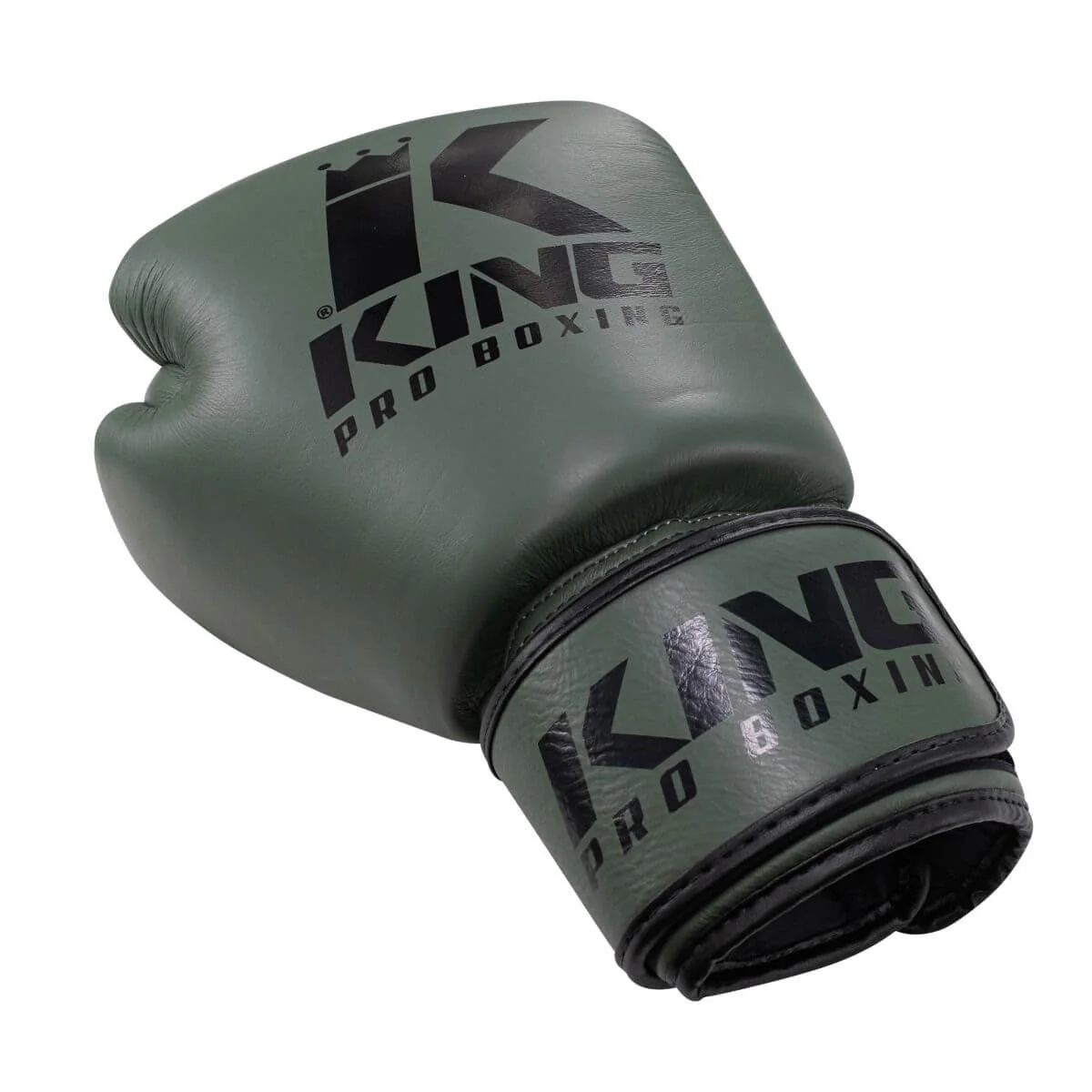 King Pro Boxing Bokshandschoenen BGVL 3 Military - Image 5