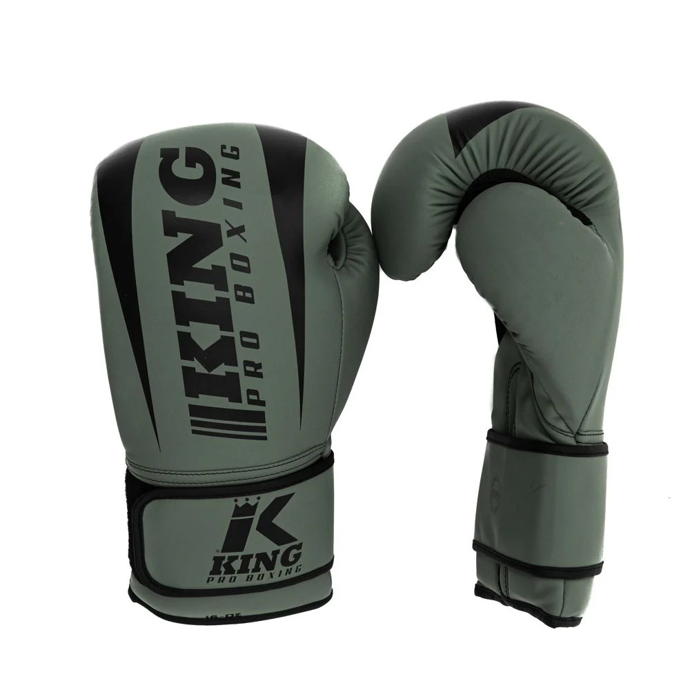 King Pro Boxing Bokshandschoenen Revo 5 Khaki - Image 4