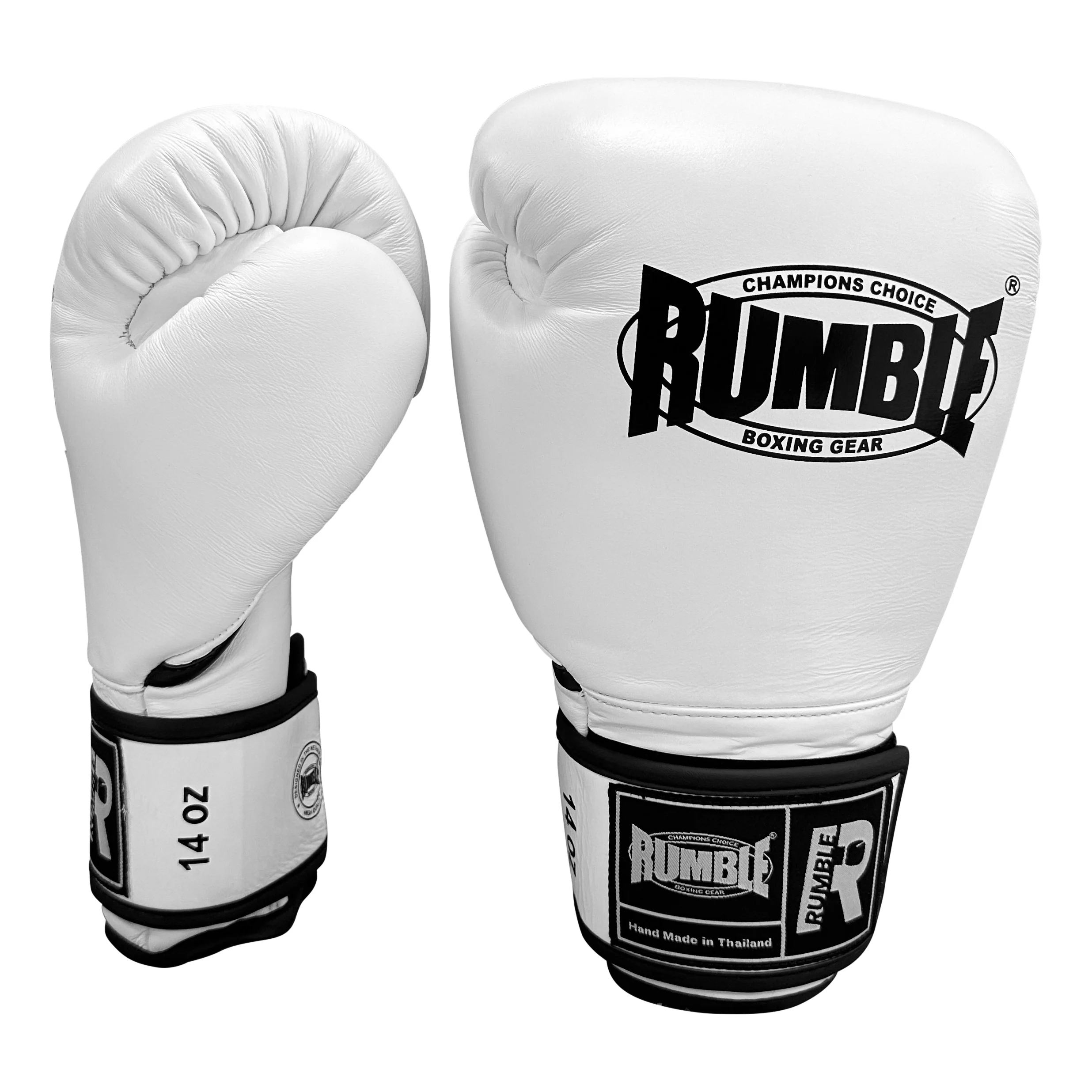 Rumble Bokshandschoenen Exclusive Wit-Zwart 2.0 - Image 3