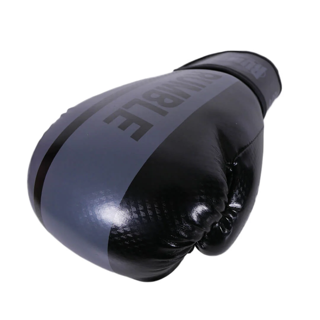 Rumble Bokshandschoenen Junior PU 3.0 Zwart-Grijs - Image 4