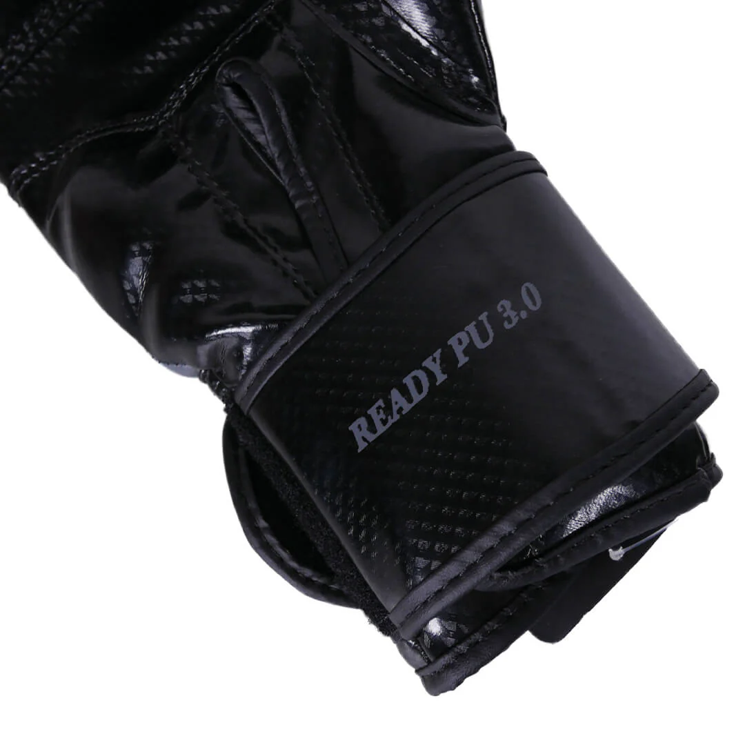 Rumble Bokshandschoenen Junior PU 3.0 Zwart-Grijs - Image 6