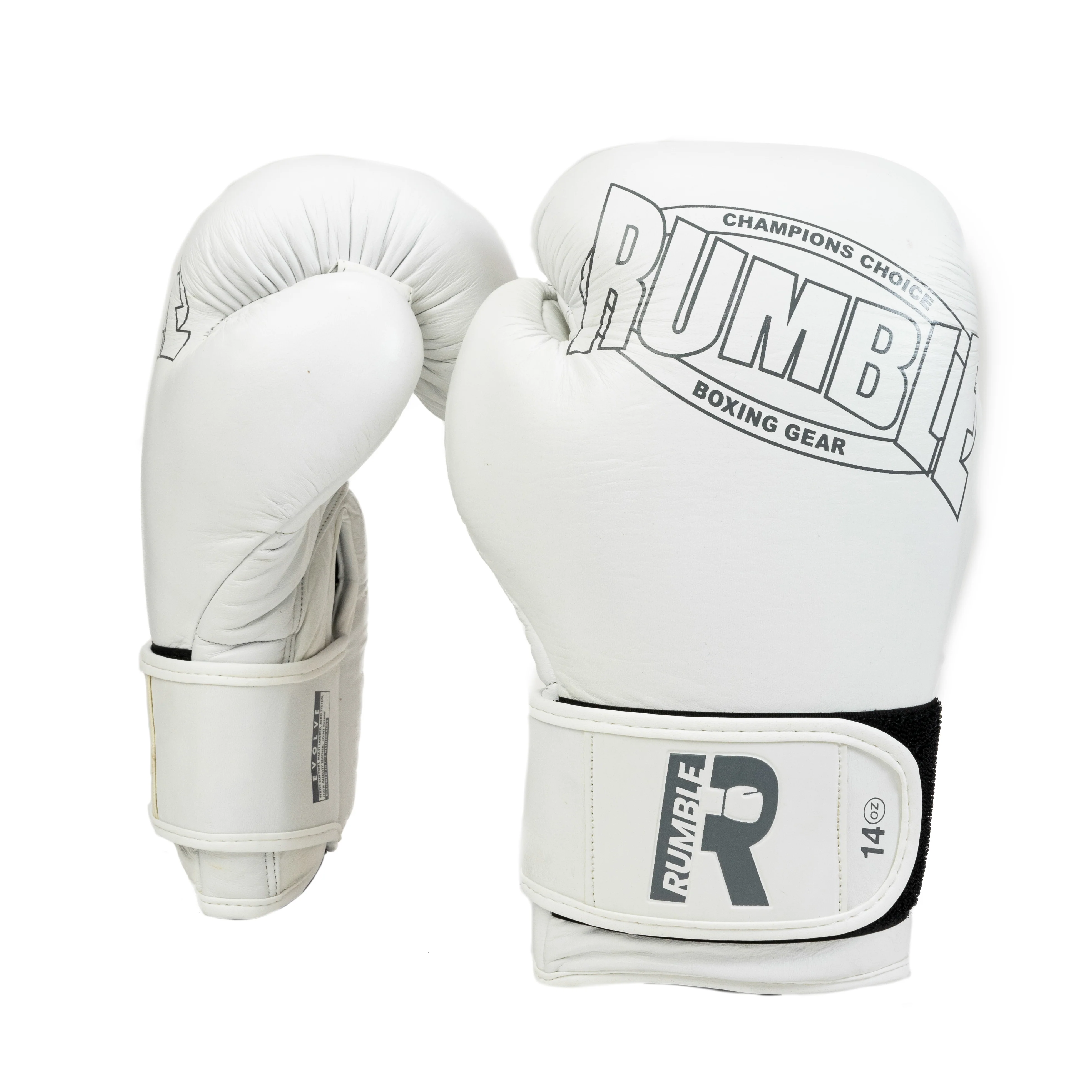 Rumble Bokshandschoenen Leer Evolve Wit/Grijs - Image 2