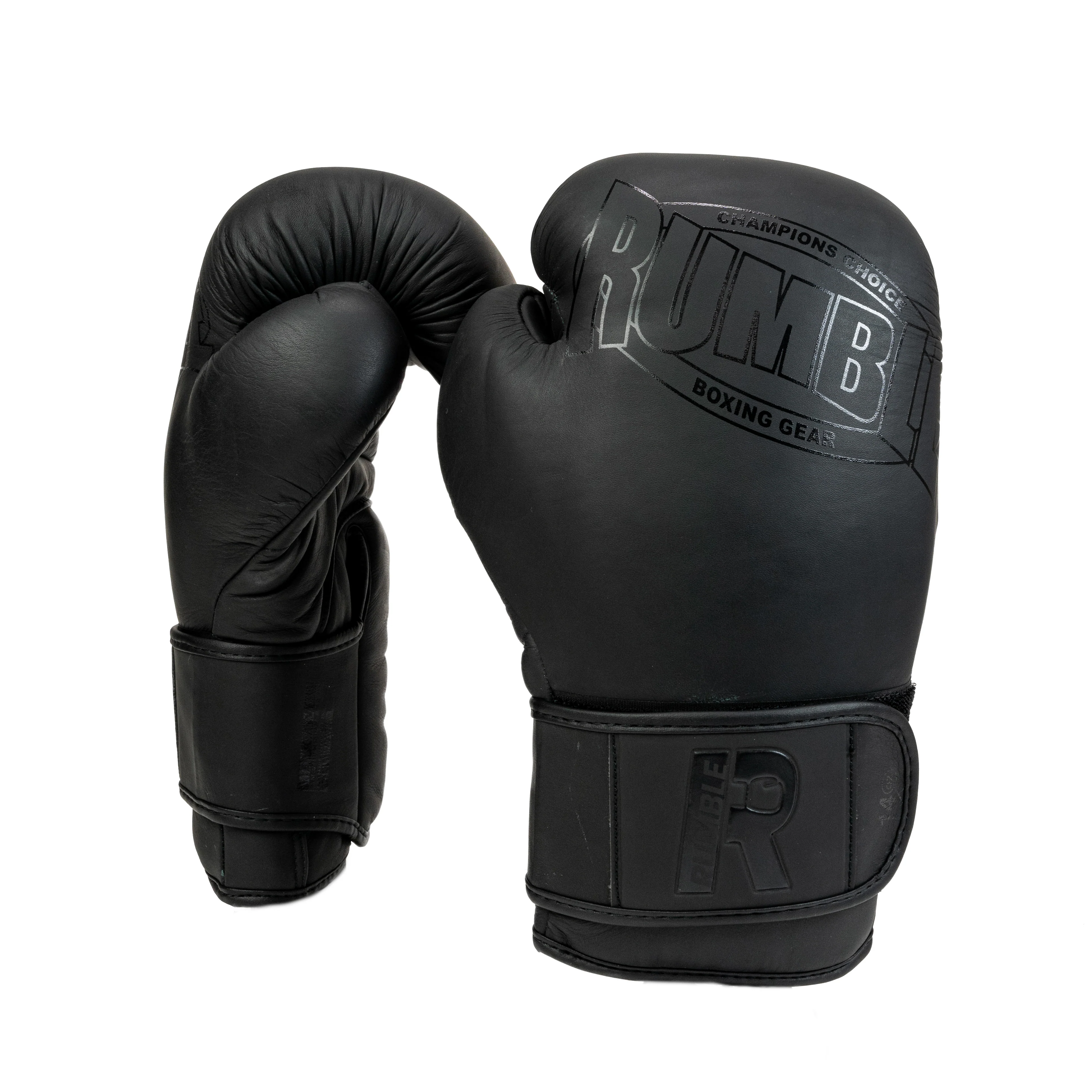 Rumble Bokshandschoenen Leer Evolve Zwart/Zwart - Image 2