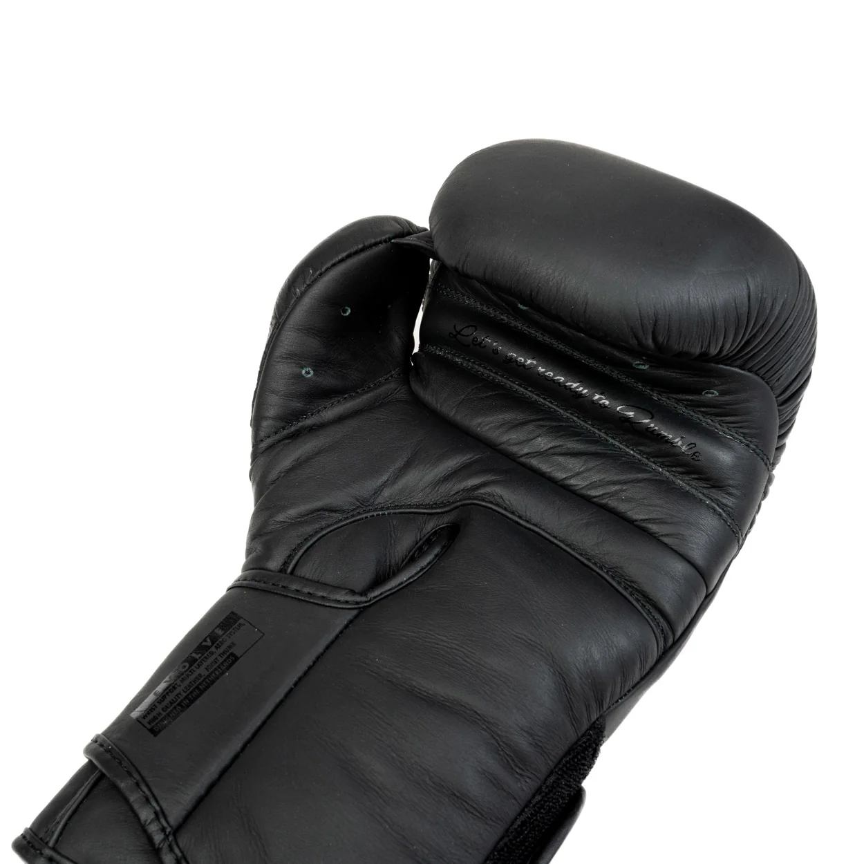 Rumble Bokshandschoenen Leer Evolve Zwart/Zwart - Image 5