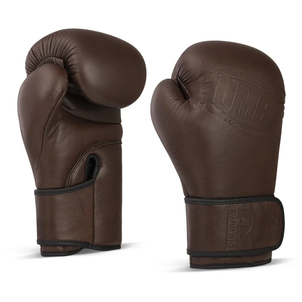 Rumble Bokshandschoenen Leer R-Line Bruin - Image 2
