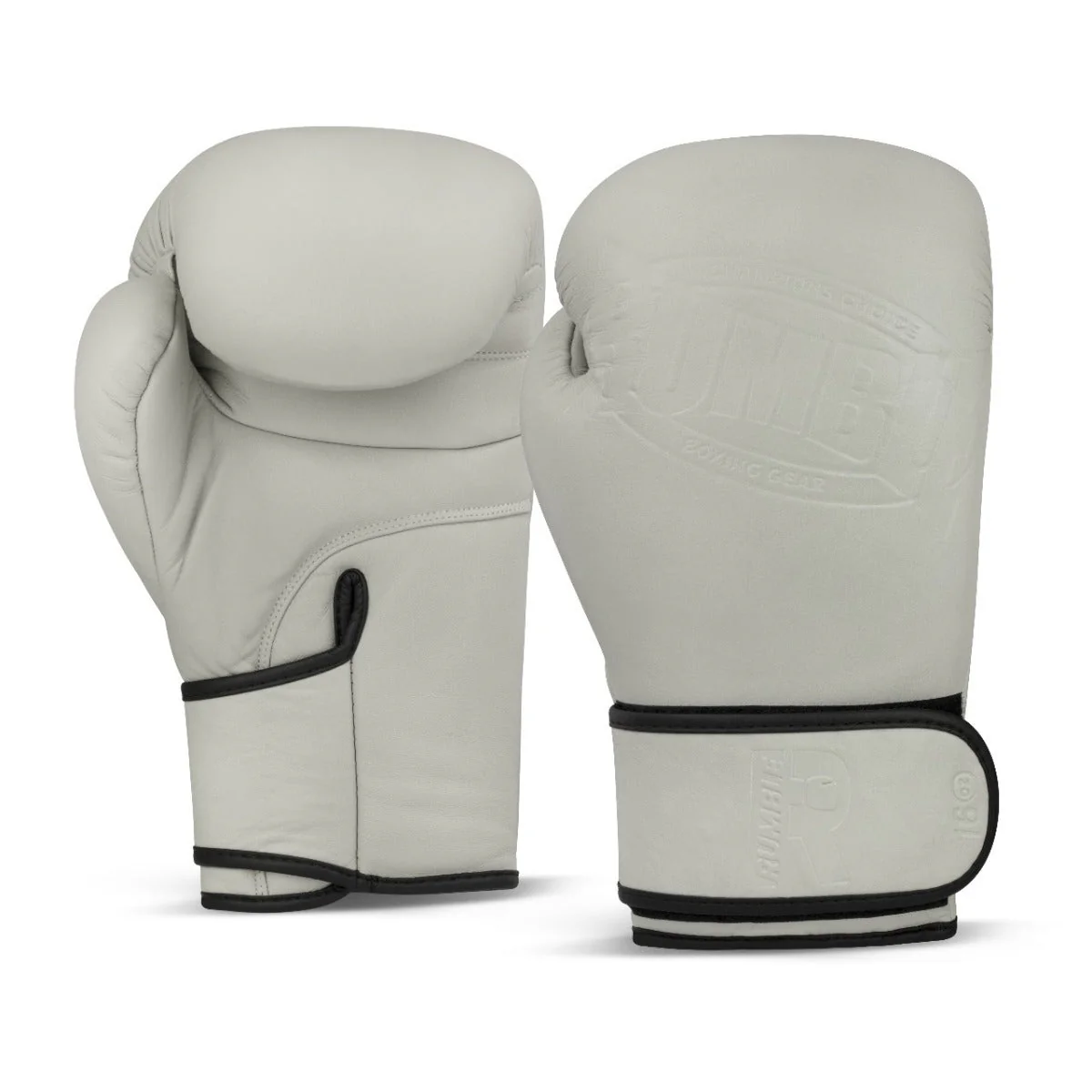 Rumble Bokshandschoenen Leer R-Line Grijs