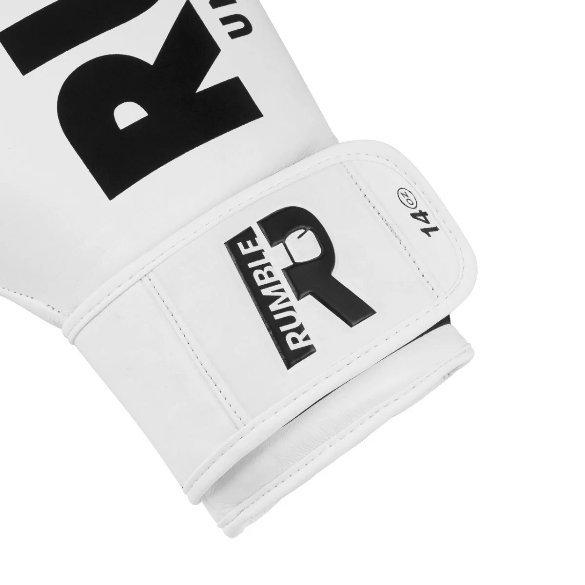 Rumble Bokshandschoenen Leer Undefeated Zwart/Wit - Image 3