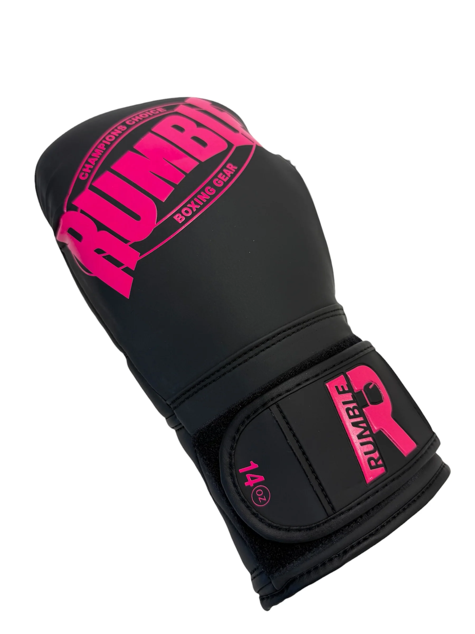 Rumble Bokshandschoenen PU Beginner 2.0 Zwart/Roze - Image 5