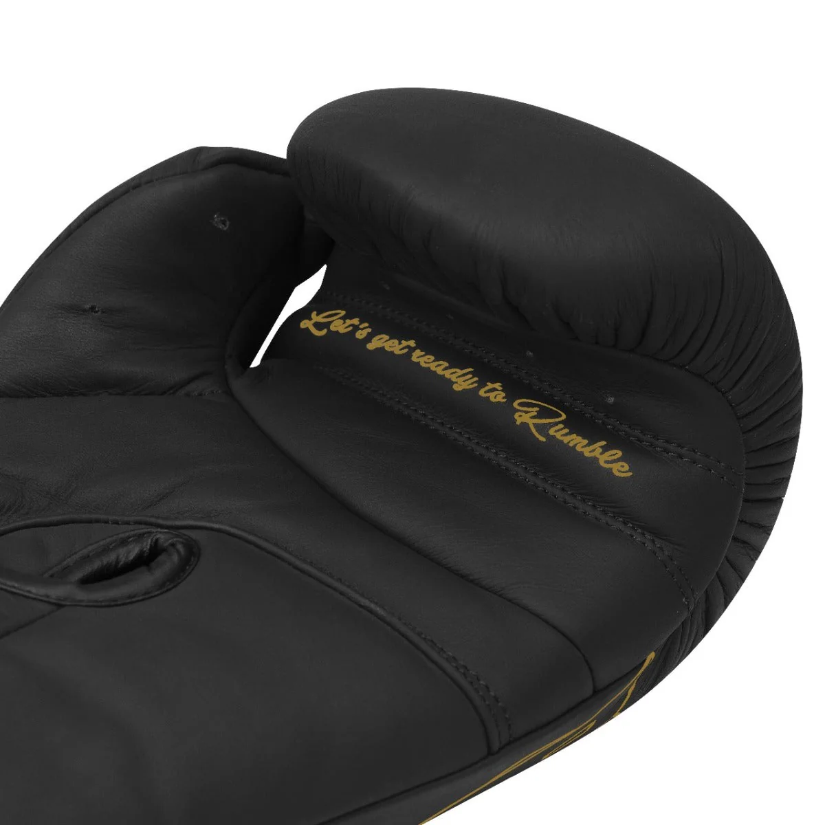 Rumble Bokshandschoenen PU Undefeated Zwart/Goud - Image 4