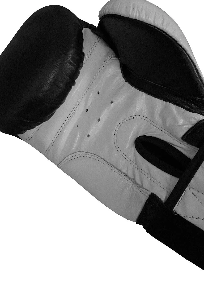 Rumble Bokshandschoenen Ready 2.0 Leer Zwart-Wit - Image 4