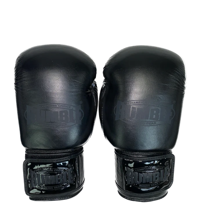 Rumble Bokshandschoenen Ready 2.0 Leer Zwart-Zwart - Image 2